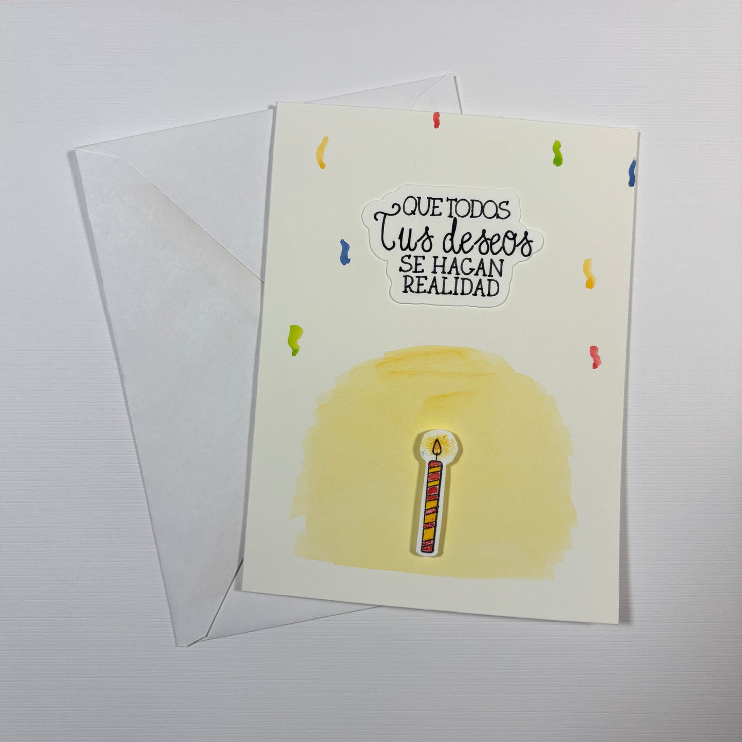 Tarjeta de Cumpleaños- Deseos de Cumpleaños