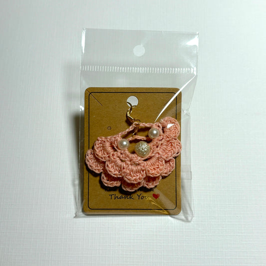 Pink Crochet Earrings